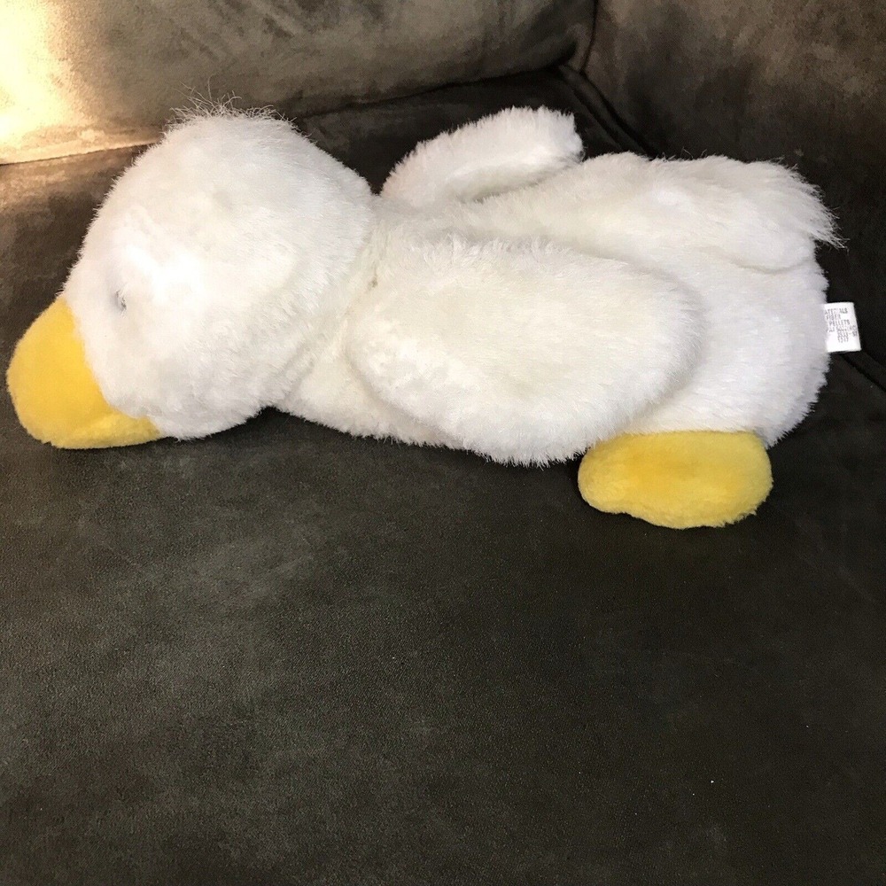 Vintage Goffa Plush Laying Duck Stuffed Animal